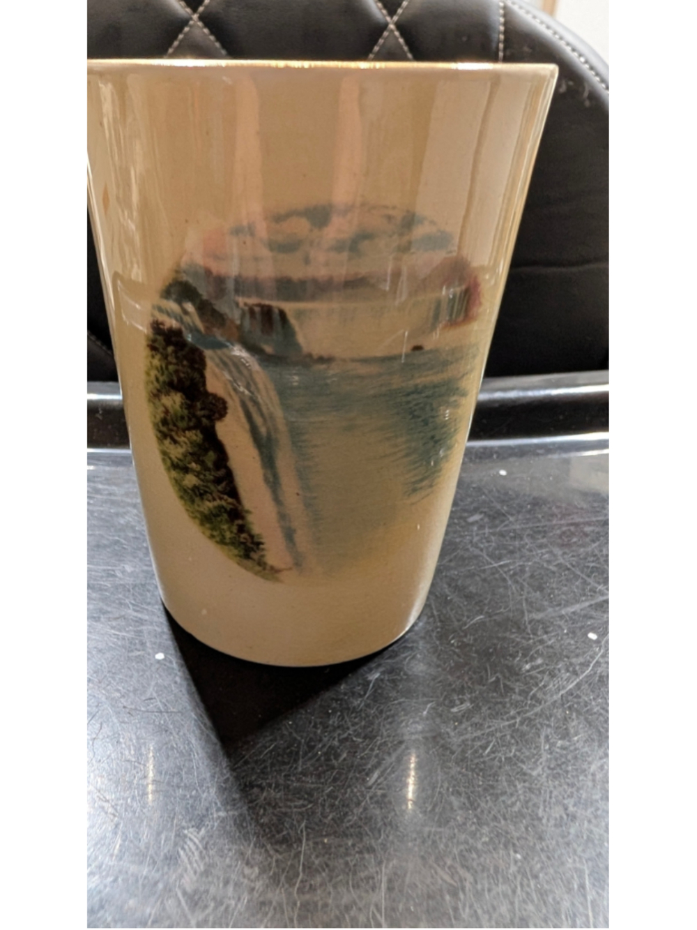 Royal Winton Niagara Falls Mug One Size Beige Blue